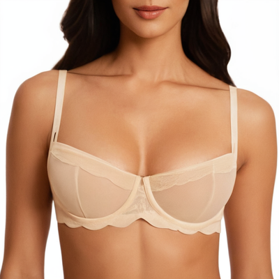 ALEHNA™ SHEER LACE BALCONETTE